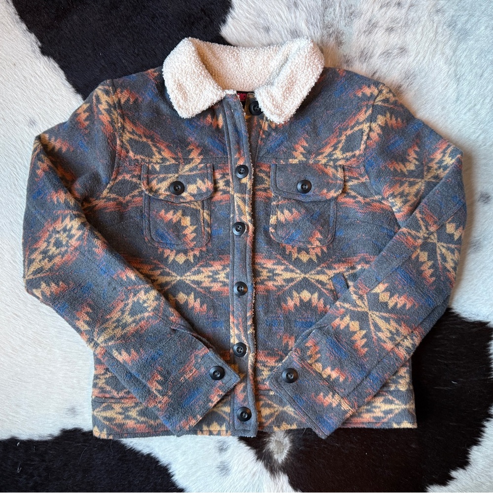 Rock&Roll Aztec Sherpa Jacket